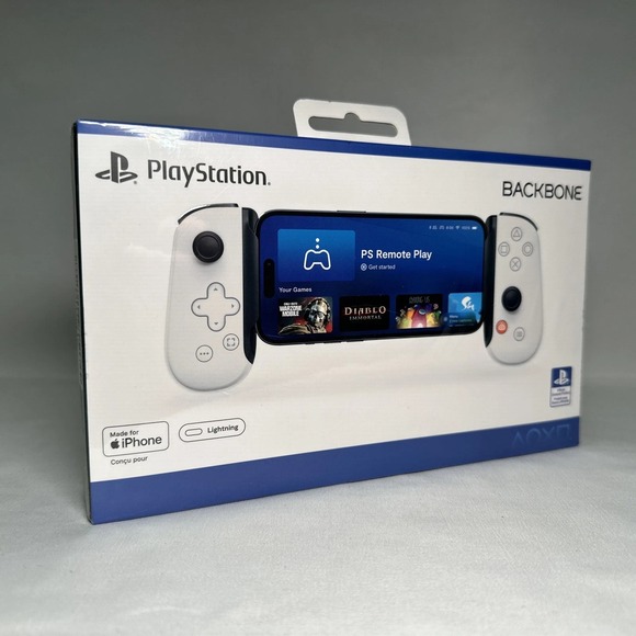 NIB Backbone  2nd Gen Mobile‎ Gaming Controller USB C White Sealed PlayStation - Picture 1 of 4